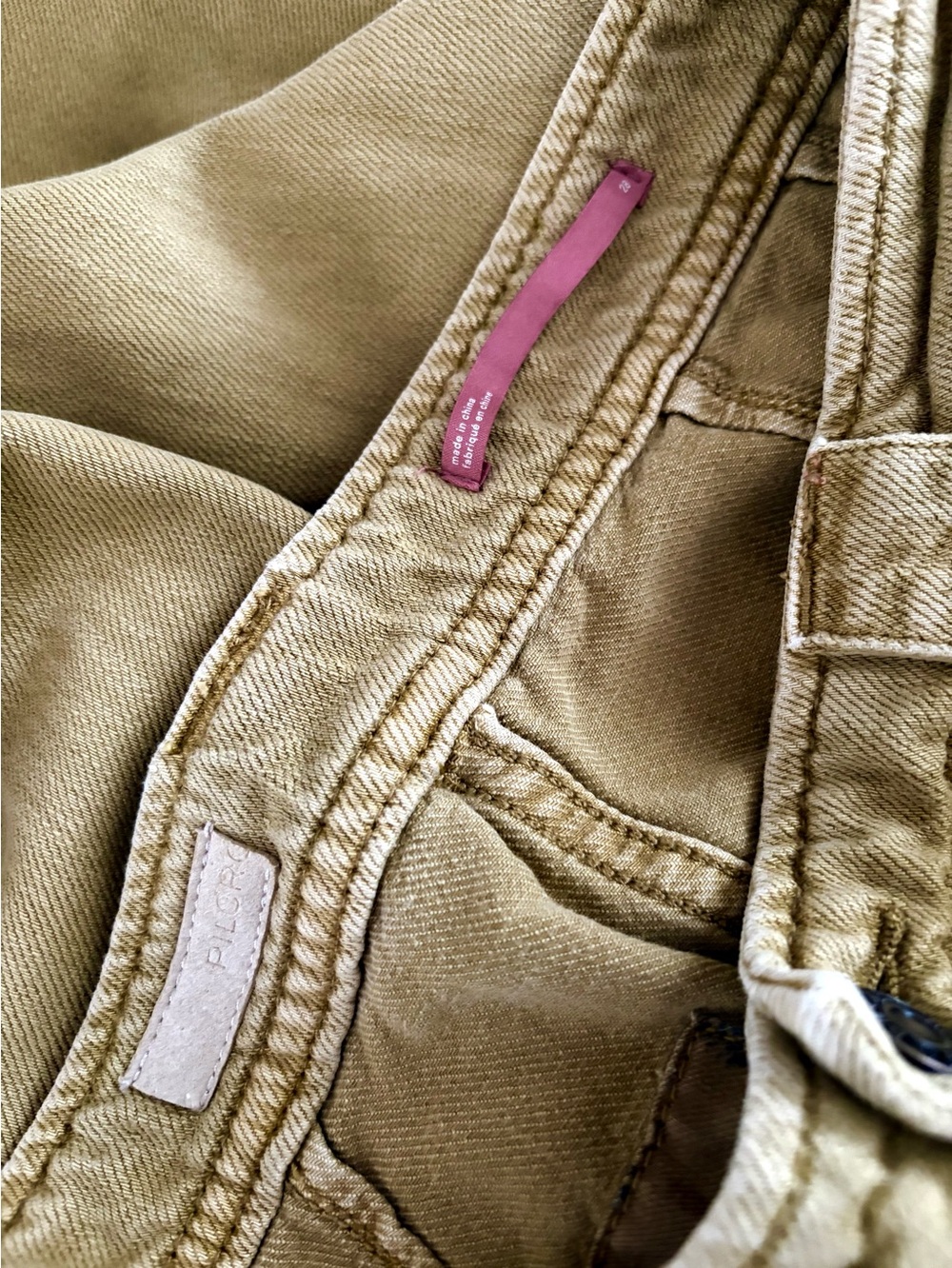 Anthropologie Wide-Leg Pants in Mustard - Picture 3 of 5